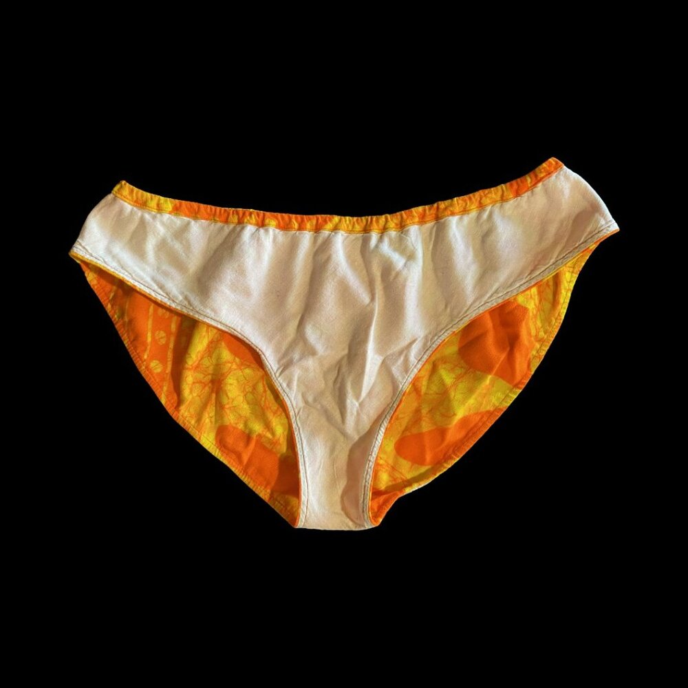 Rare VTG Fancy That Sz 14 Bikini Hawaiian Triangle Top Full Booty '60s Vibes - Picture 7 of 12